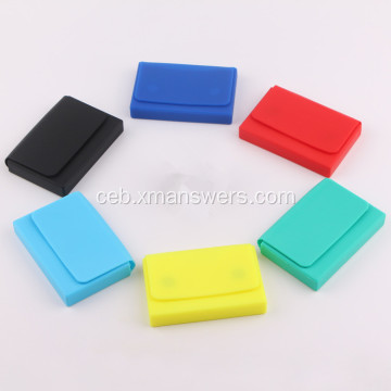 Custom Silicone Card Holder Sleeve alang sa Credit Card